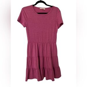 Bebop Magenta 3 tier dress